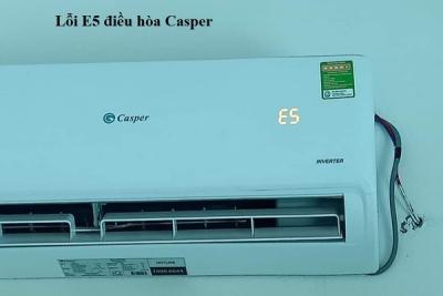 Nguyên nhân và khắc phục lỗi E5 điều hòa Casper hiệu quả 100%