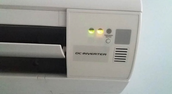 Các dấu hiệu để nhận biết máy lạnh tự tắt chớp đèn