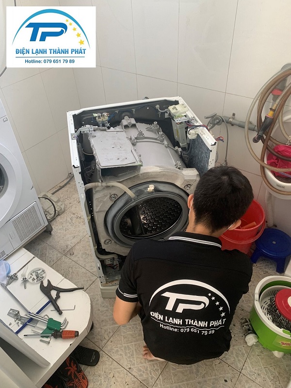7 bước dịch vụ sửa máy giặt tại nhà Thành Phát