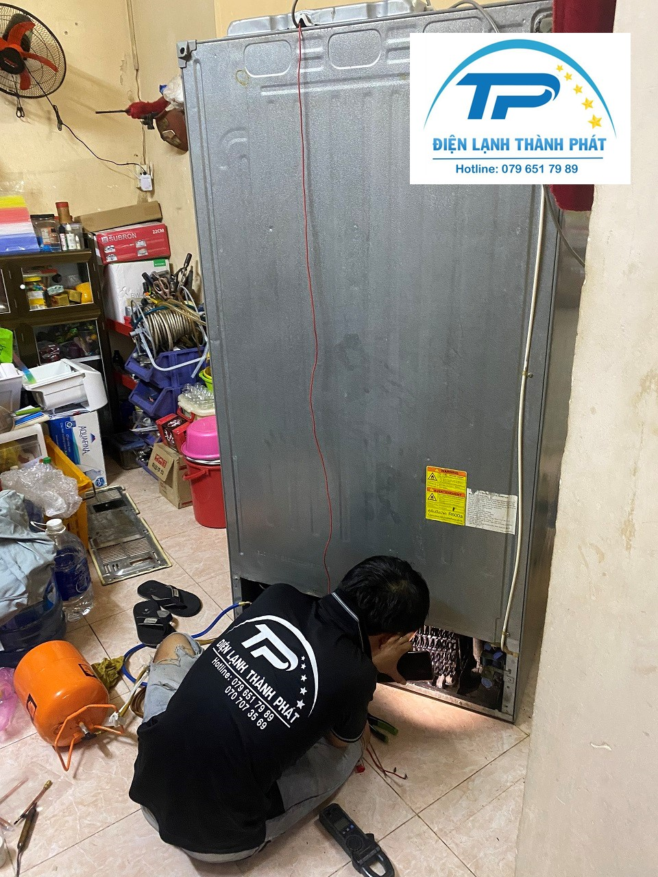 Quy trình sửa tủ lạnh tại Đà Nẵng của Thành Phát