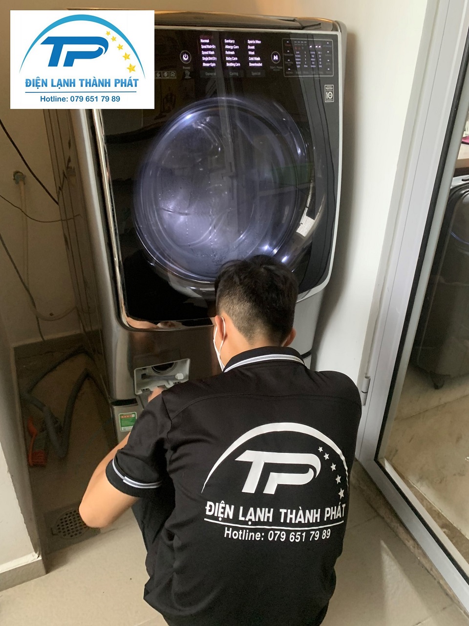Liên hệ đến  Điện lạnh Thành Phát - đơn vị chuyên sửa chữa máy giặt