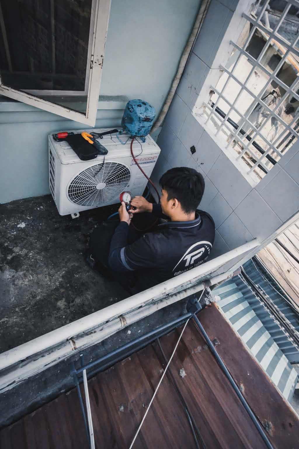 sửa máy lạnh quận Tân Bình