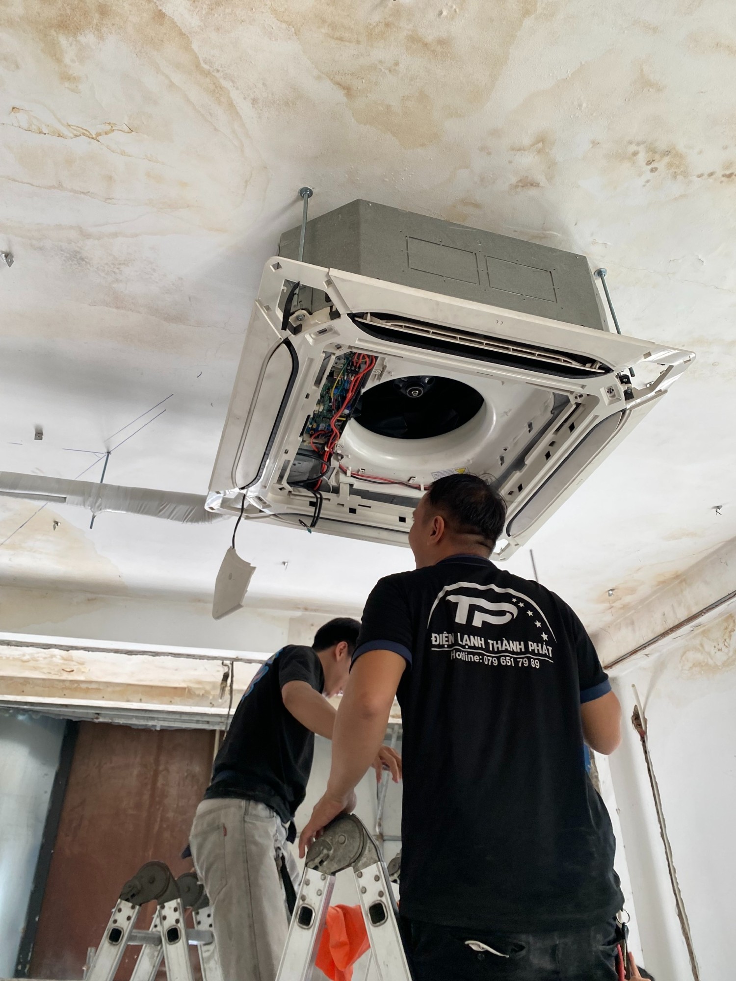 sửa máy lạnh phường Bình Tây