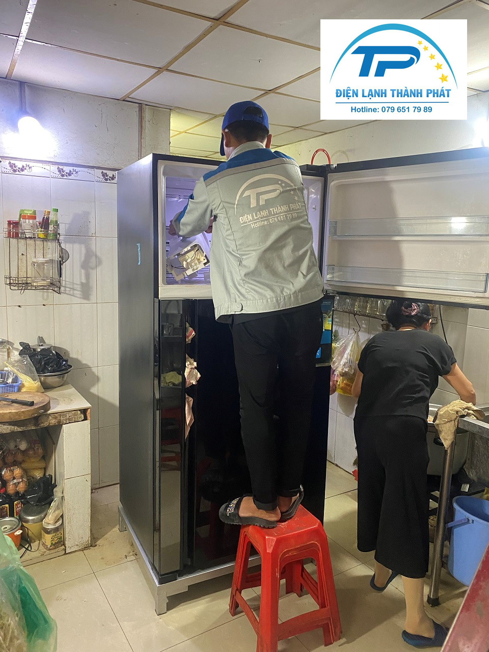 sửa tủ lạnh phường Diên Hồng
