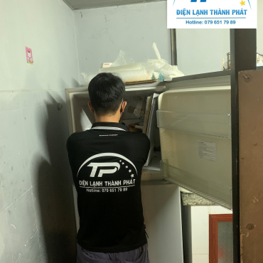 Dịch vụ bơm gas tủ lạnh tại nhà Huyện Bình Chánh