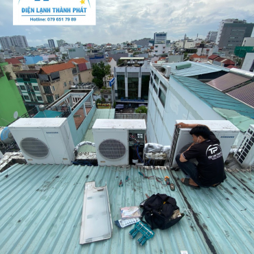 Sửa máy lạnh quận Tân Bình