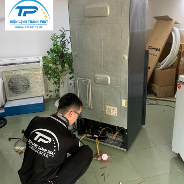 Dịch vụ bơm gas tủ lạnh tại nhà Quận Gò Vấp