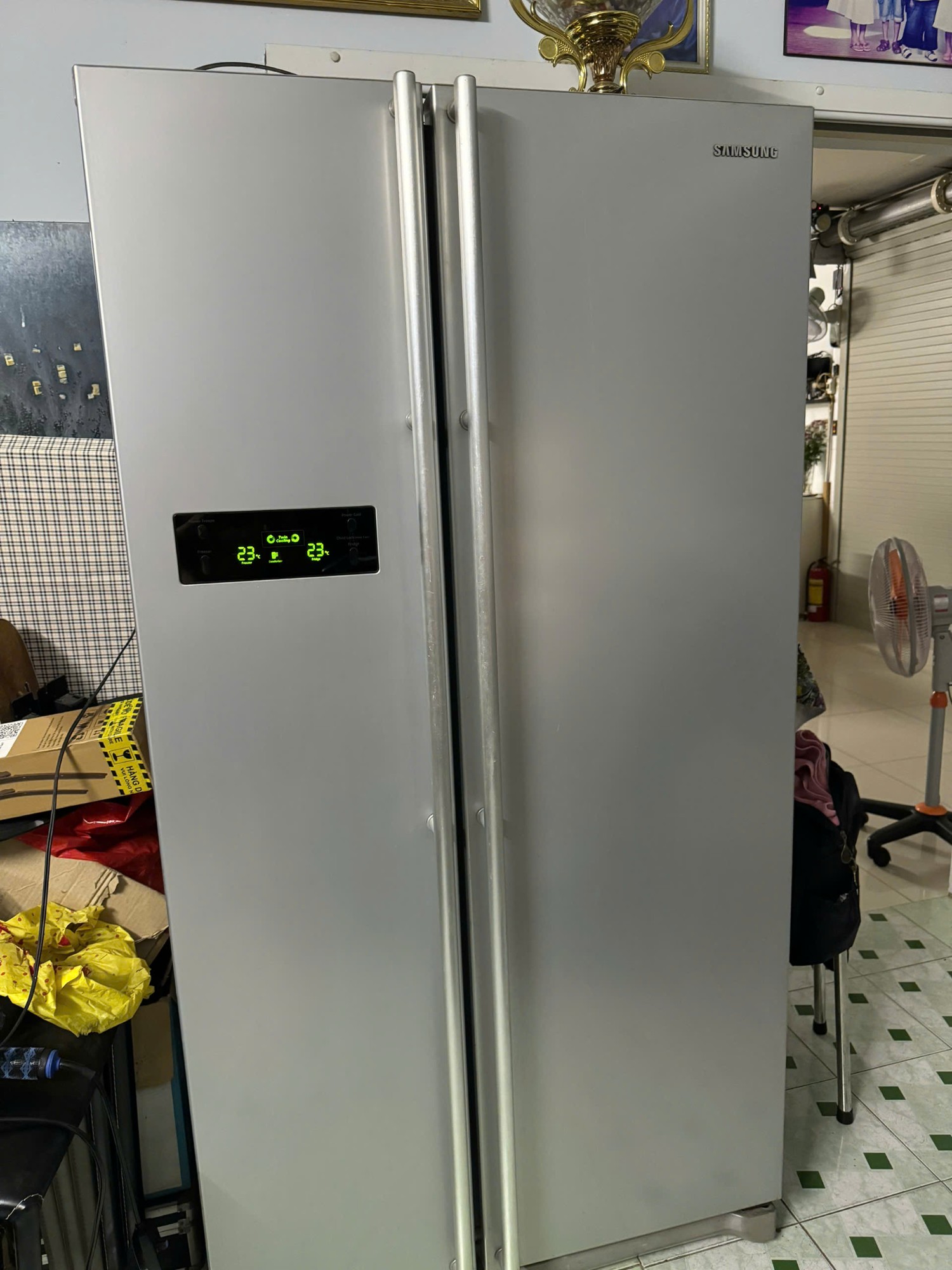 bo mạch tủ lạnh hư