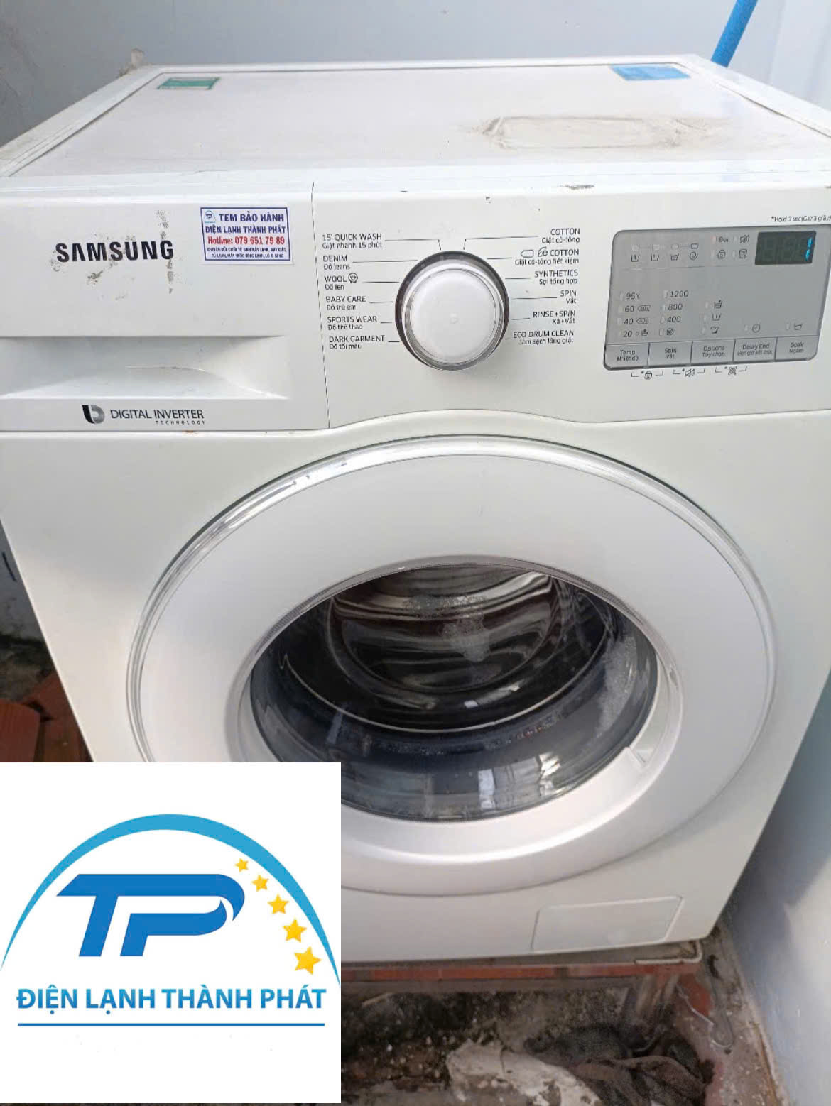 giá thay bo máy giặt