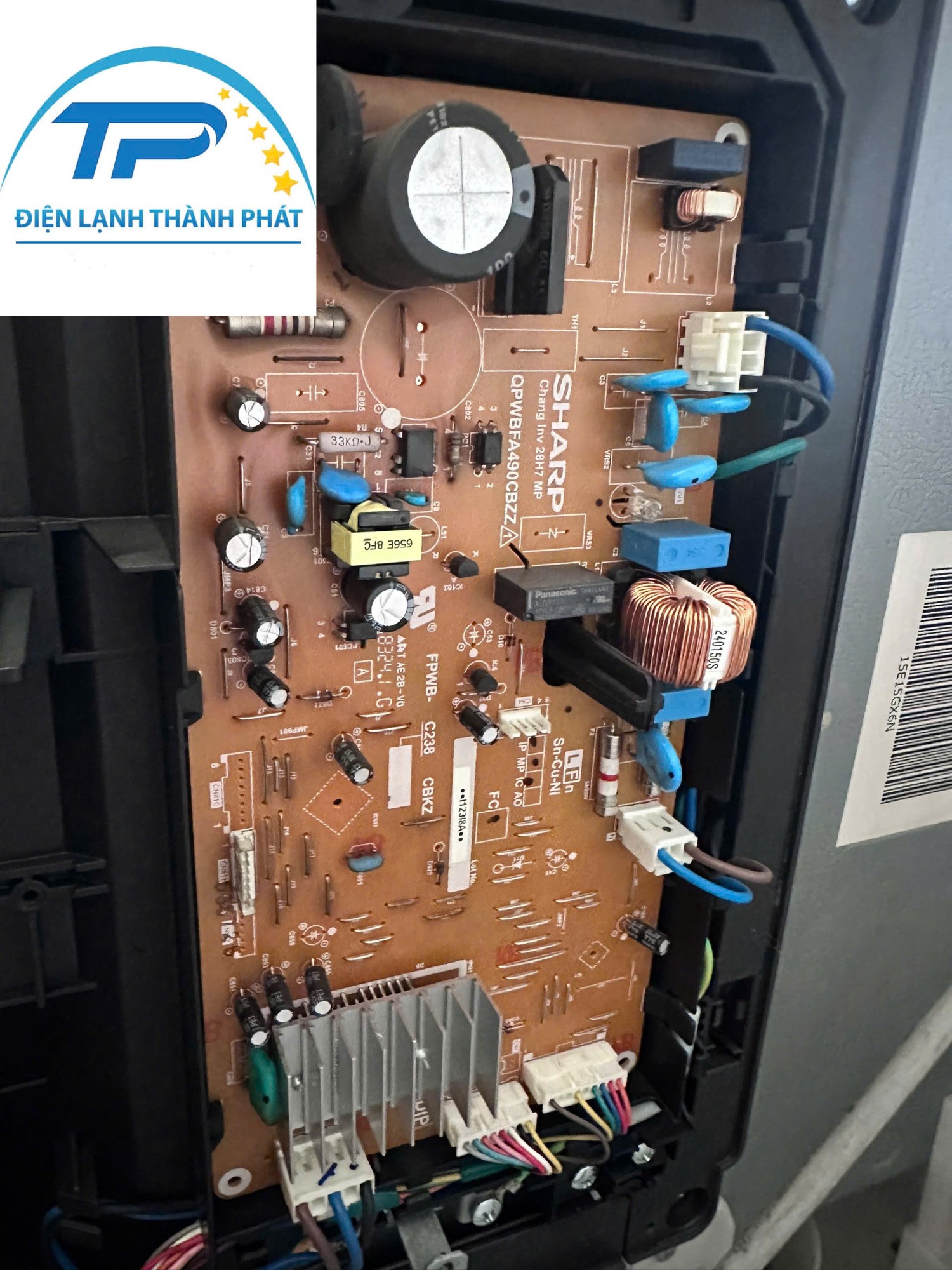 giá thay bo mạch tủ lạnh